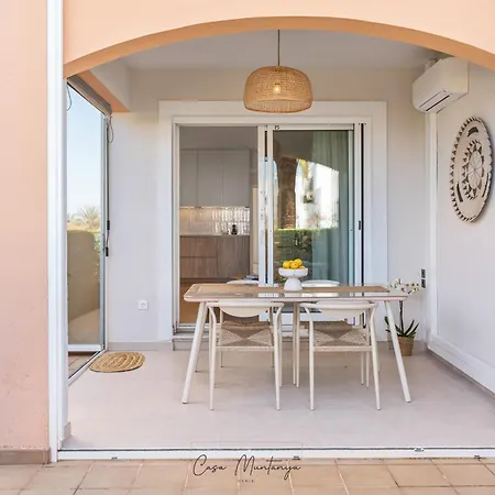 De Diseno Con Piscina, Jardin Y Parking * 데니아